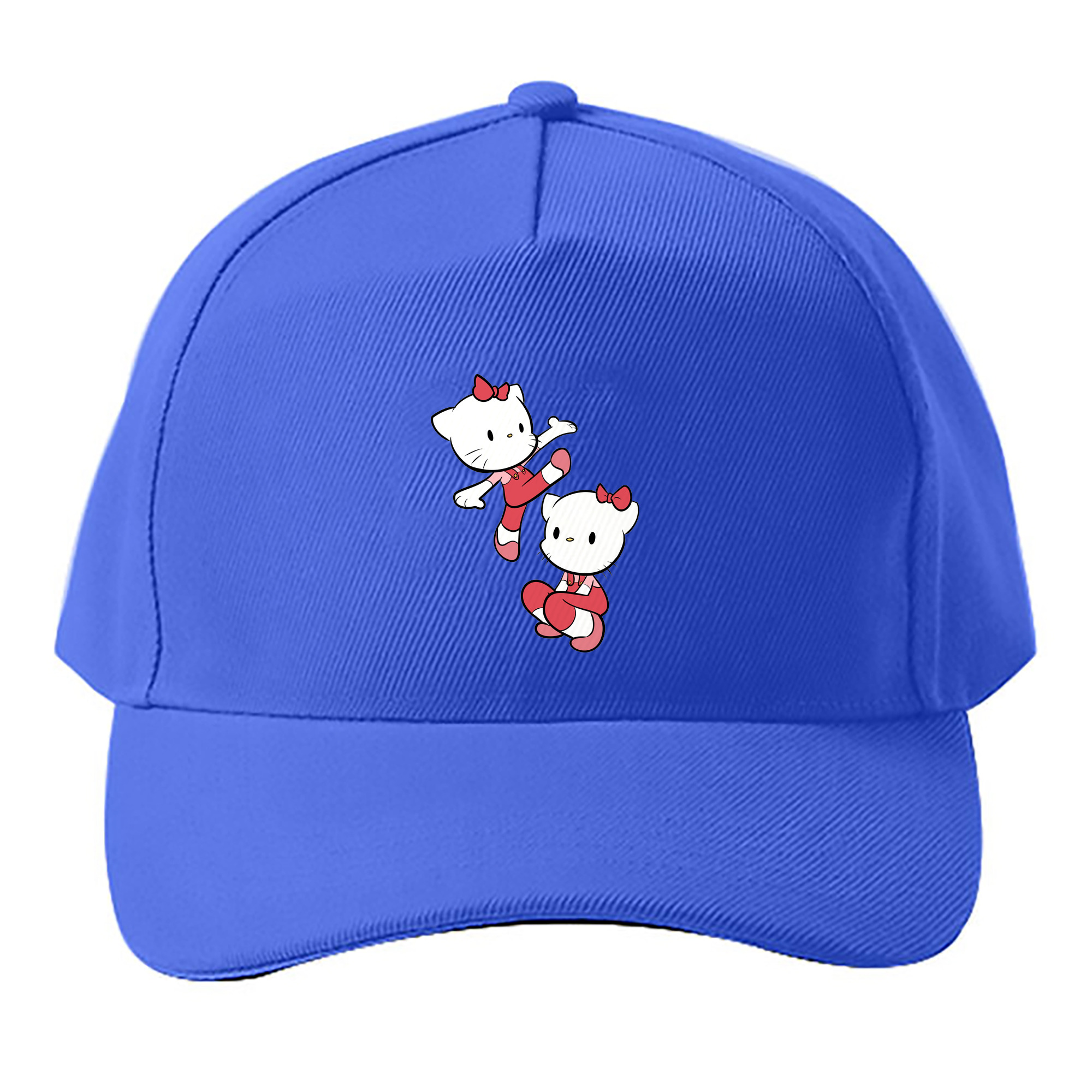 （画像用） Hello Kitty ハローキティ ベースボールキャップ 綿100％ 男女兼用 帽子 スポーツ